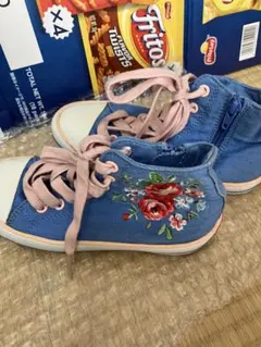 キャスキッズ　ハイカットスニーカー　18cm程度