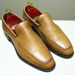 【良品✨️】SCOTCH GRAIN F9001 ライトブラウン 24.5 革靴のサムネイル