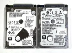 期間限定】2.5 HDD 合計 2TB 1TB ×2個 正常 HGST - メルカリ