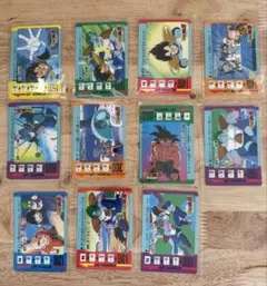 ドラゴンボール　ビジュアルアドベンチャー　11枚　　まとめ売り 2026年最新】合計枚数/個数：11枚 ドラゴンボールカード ビジュアル