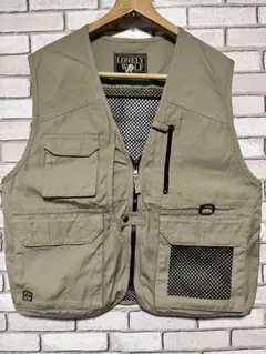 ベスト　メッシュベスト　古着