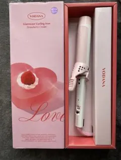 VODANA GlamwaveCurlingIronストロベリークリーム36mm - メルカリ