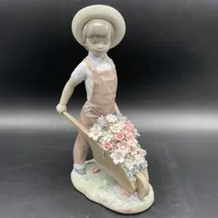 LLADRO リヤドロ 花車 1283 人形 箱付き 置物 - メルカリ