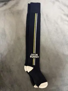 JACK BUNNY ストライプソックス 黒