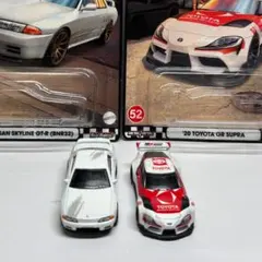 Hot Wheels GT-R (R32) & GRスープラ