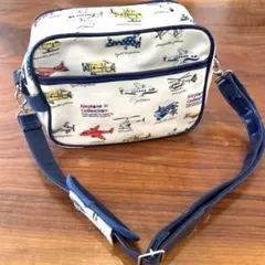 飛行機柄 通園バッグ スカイクルージング ショルダーバッグのサムネイル