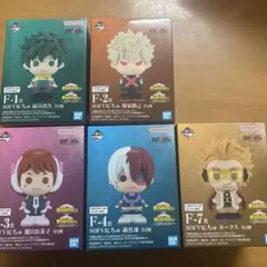 一番くじ　ヒロアカ　SOFVICちゅ　緑谷出久　爆豪勝己　ホークス　など