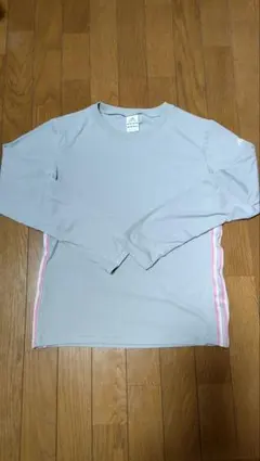 adidas アディダス クライマウォーム 長袖 Mサイズ　ライトグレー