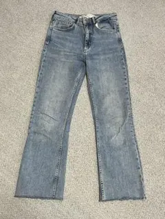 ZARA ライトブルーデニム USA 6