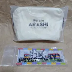 新品 嵐 we are ARASHI フォンタブストラップ ポーチ セット