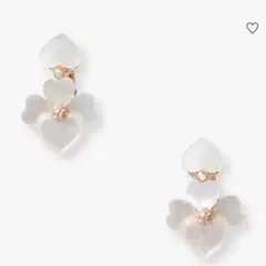 kate spade プレシャス パンジー イヤリング
