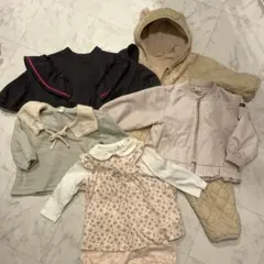 70、80サイズ服 5点セット　秋冬　まとめ売り