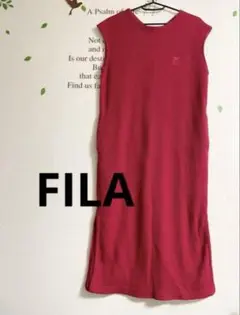 ☆FLA☆フィラ　ワッフルロングワンピース