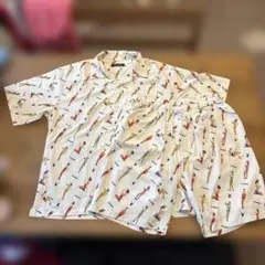 PLAYBOY バニーガール総柄シャツ・ハーフパンツ　セットアップ　上下セットのサムネイル