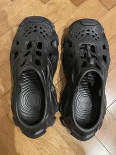 レシート有り　BALENCIAGA HD ミュール ブラック　ラバー　スニーカーのサムネイル