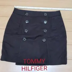 Tommyラップ型ミニスカート
