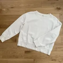 ユニクロ　ダブルフェイススウェットシャツ　スウェットプルオーバー