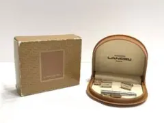 未使用 ■ ランセル LANCEL タイピン カフス セット シルバー 銀色系のサムネイル