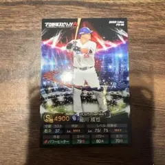 プロスピa プロ野球チップス　中日　細川　ノーマルカード