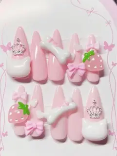 量産型 平成女児 地雷系 ネイルチップ