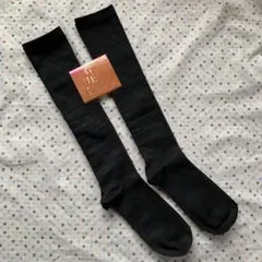 オシャレ　着圧ハイソックス　23〜25cm 2足セット レディース