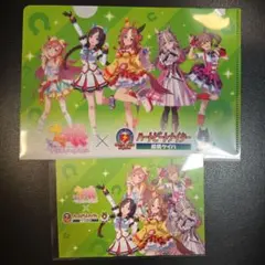 ウマ娘 クリアファイル6点セット クリアファイル 全6種セット オリジナルA4クリアファイル 「ウマ
