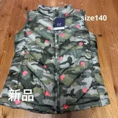新品　GAP 140 中綿ベスト