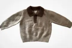 muu closet ニットセーター 80サイズ 襟付き 韓国子供服