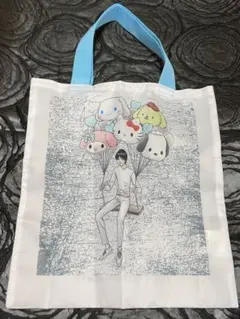伊藤潤二×サンリオ　ガチャ　 トートバッグ　白服の美少年
