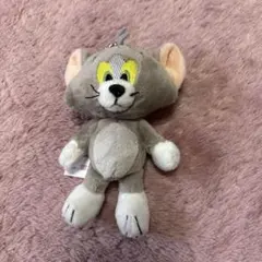 トムとジェリー キーホルダー NICI グレー 約10cm