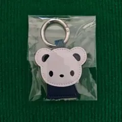 新品未使用　ファミリア　familiar ネームホルダー　ネイビー