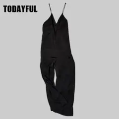 TODAYFUL サロペット オールインワン パンツ ブラック トゥデイフルのサムネイル
