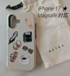 新品未使用【 iPhone 17 】BURGA スマホケース ブルガ バーガ