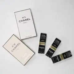 CHANEL N°19&5 & Rouge à Lèvres 3本セット
