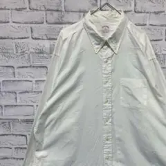 ブルックスブラザーズ長袖シャツ！ホワイトXL 0406