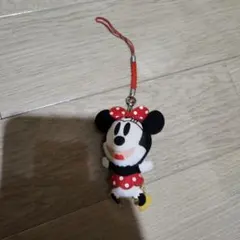 ミニーマウス ストラップ ぬいぐるみ