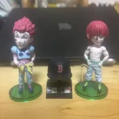 HUNTER x HUNTER WCF ヒソカ　ミニフィギュア 2体セット+帽子