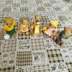 クマのフィギュアセット