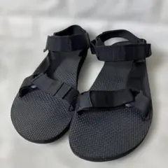 TEVA ブラック スポーツサンダル 調整可能ストラップ