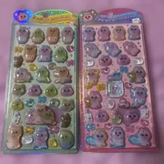 正規品 おぱんちゅうさぎ うるちゅるポップシール 新作　2枚セット