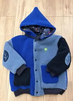ピクミン フード付きジャケット 130 リバーシブルボアブルゾン　アウター