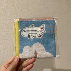 JAL UCHINO ミニタオル 飛行機デザインのサムネイル