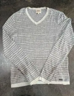 ARMANI COLLEZIONI Vネック ニット グレーのサムネイル
