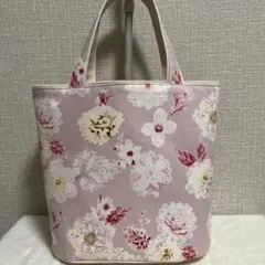 花柄/ピンク/トートバッグ/ハンドメイド