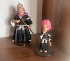 BLEACH 草鹿やちる 大前田希千代 ガレージキット ガレキ スタチュー②②