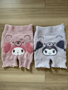 クロミ　マイメロ　2枚セット　腹巻き　あったかパンツ