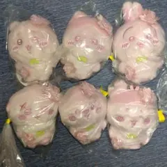 【6種セット】ちいかわ　ぬいぱれっと　さくらいろ　マスコット　ぬいぐるみ