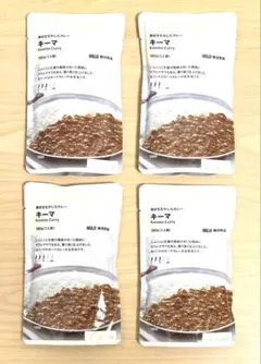 無印良品　素材を生かしたカレー　キーマカレー　4食　180g MUJI レトルトのサムネイル