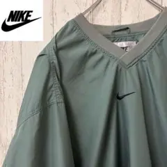 【激レア】90s NIKE ナイキ　ナイロンジャケット プルオーバー　銀タグ