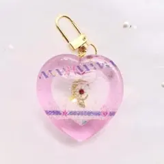 シェイカーキーホルダー　ピンキームーン
